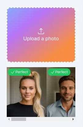 How to upload an image on HeadshotGenerator.io